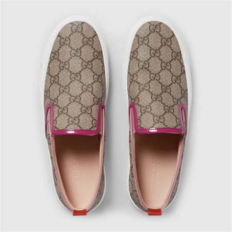 gucci supreme slip on|gucci slip on women.